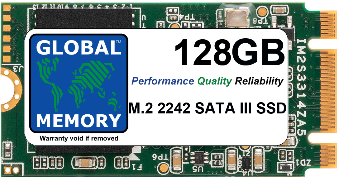 128GB M.2 2242 NGFF SATA 3 SSD FOR LAPTOPS / DESKTOP PCs / SERVERS / WORKSTATIONS